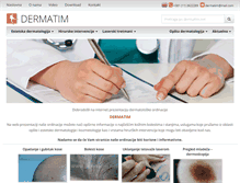 Tablet Screenshot of dermatim.net